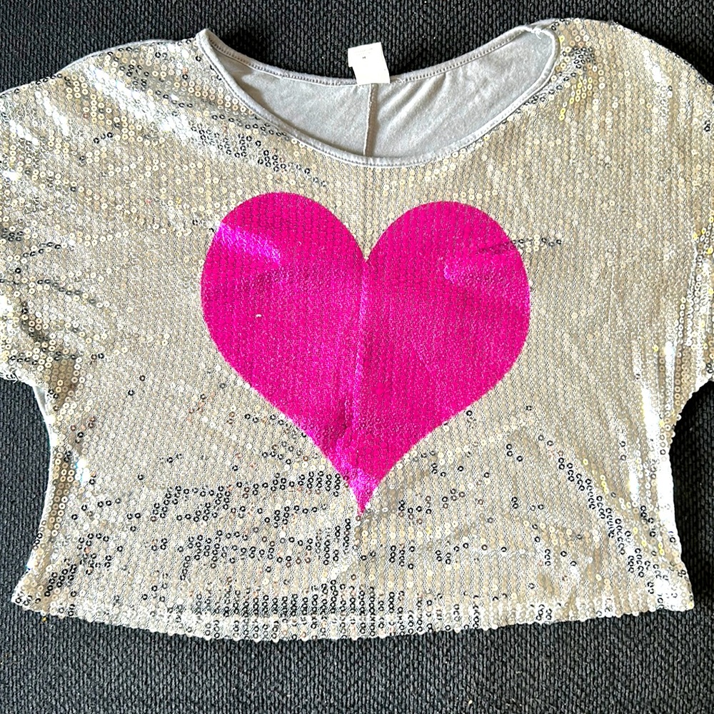 Sequence crop top